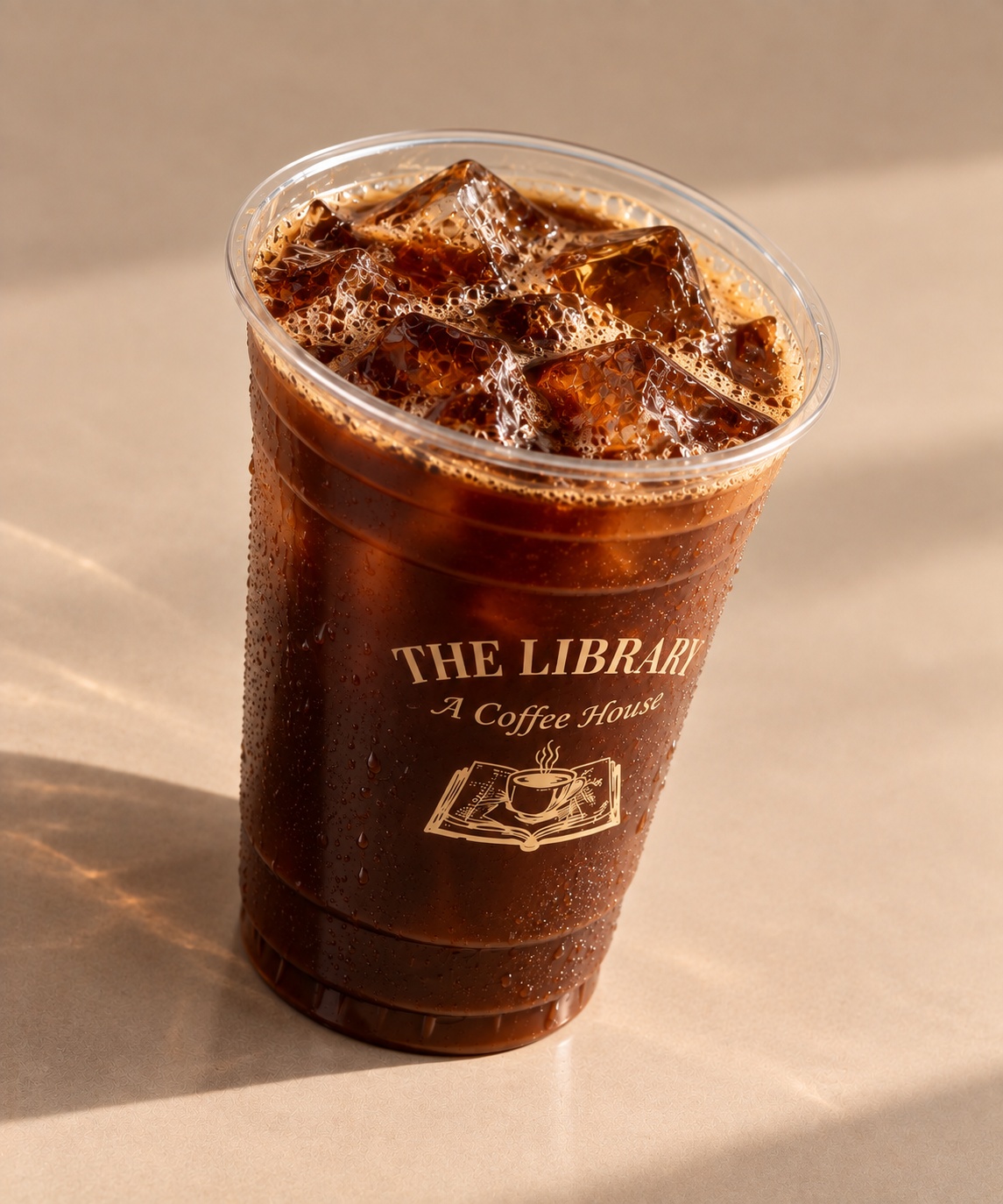 Cold Brew coffee at The Library Coffee House